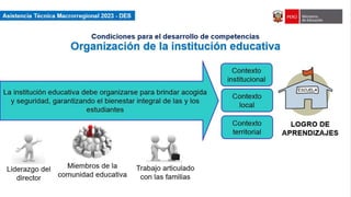 Asistencia Técnica Macroregional 2023-DES
 