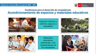 Asistencia Técnica Macroregional 2023-DES
 