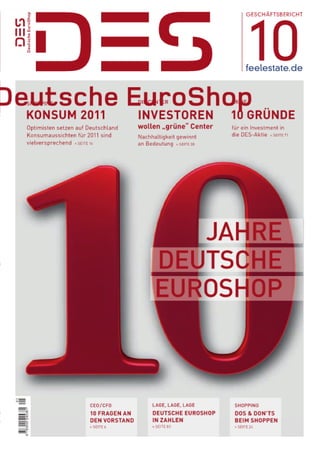 Geschäftsbericht 2010 Deutsche EuroShop AG