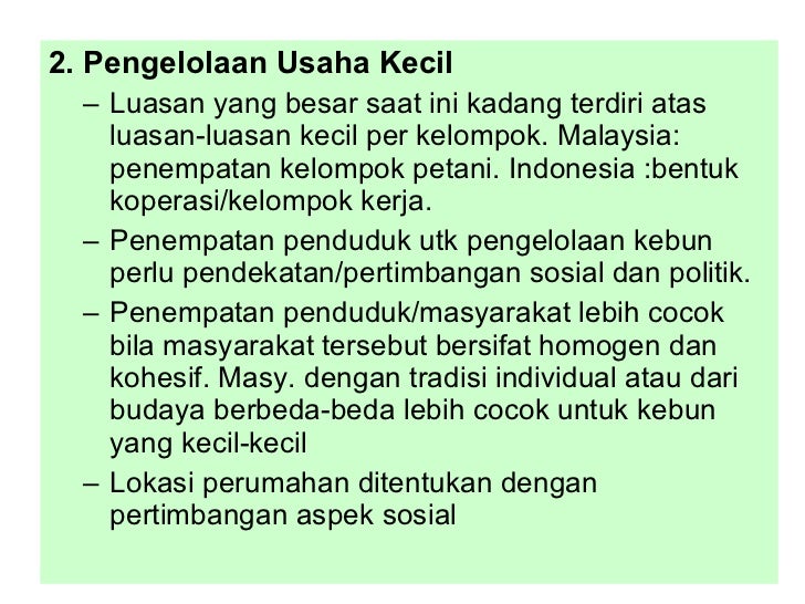 Desain Perkebunan Kelapa Sawit