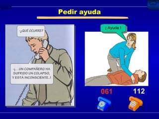 Pedir ayuda 061 112 ¡ Ayuda ! 