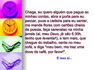 desabafo de uma mulher moderna