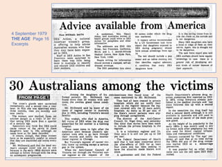 8
4 September 1979
THE AGE Page 16
Excerpts
 