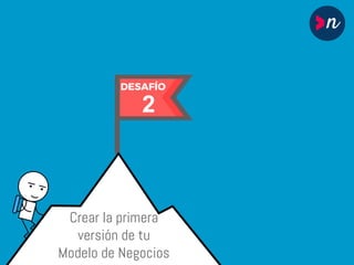 DESAFÍO
2
Crear la primera
versión de tu
Modelo de Negocios
 