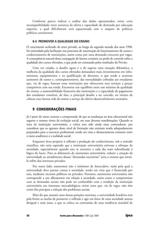 Desafios Da Educacao Superior