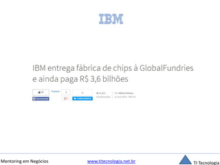 Mentoring em Negócios www.titecnologia.net.br TI Tecnologia 
 