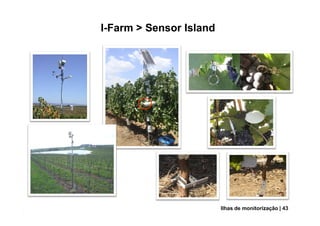 II--FarmFarm > Sensor Island> Sensor Island
Ilhas de monitorização | 43
 