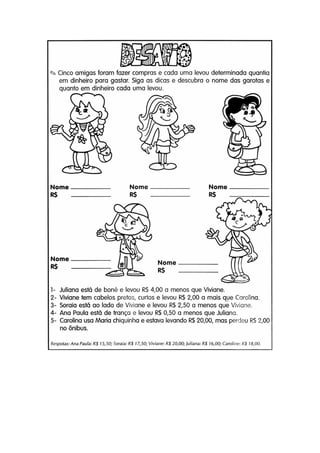 Desafios matemáticos