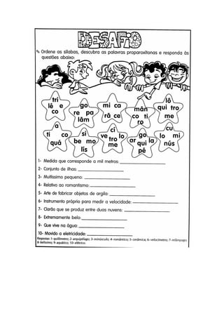 Desafios matemáticos