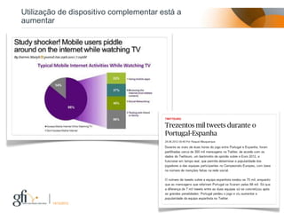 Utilização de dispositivo complementar está a
aumentar




                                                15
        17/12/2012
 