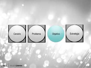 Cenário Problema  Estratégia Objetivo 