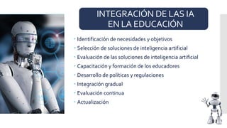 Desafíos de la educación superior ante la inteligencia artificial | PPTX