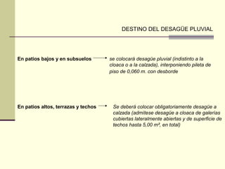Desagüe pluvial | PPT