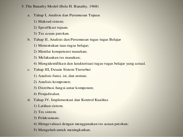 Ppt Desain pembelajaran sebagai suatu sistem