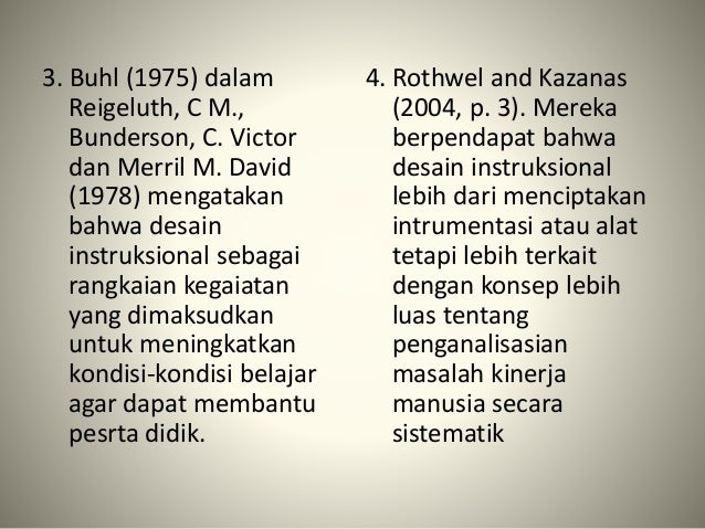 Ppt Desain pembelajaran sebagai suatu sistem