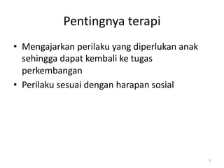 TERAPI PERILAKU: APPLIED BEHAVIOR ANALYSIS (ABA) PENERAPAN DTT | PDF