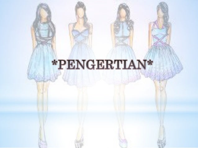 Contoh Gambar Kolase Desain Busana