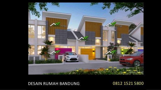  Desain  Rumah  Minimalis Cluster 