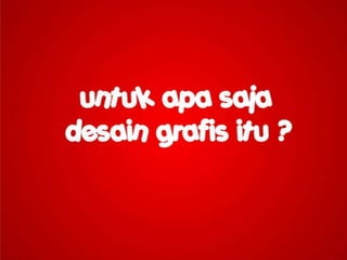 Desain dan media rendra visual 66 | PPTX