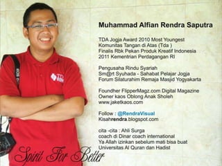 Desain dan media rendra visual 66 | PPTX