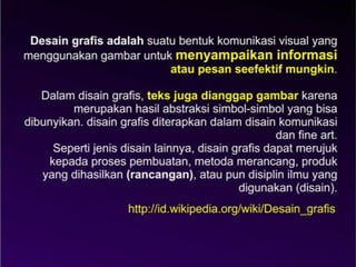 Desain dan media rendra visual 66 | PPTX