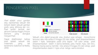 Desain gambar bitmap | PPSX