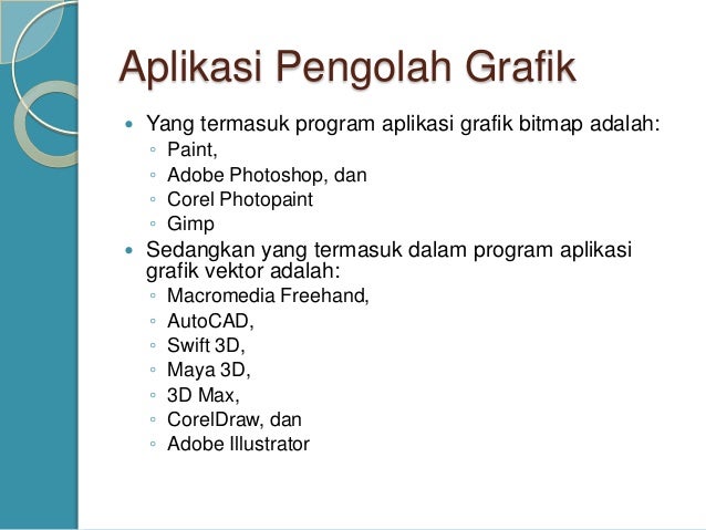 Contoh gambar desain grafis vektor dan bitmap