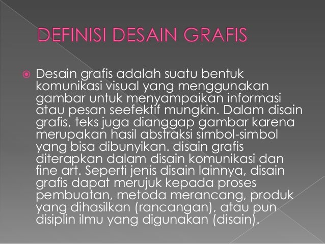  Desain  grafis  dan web