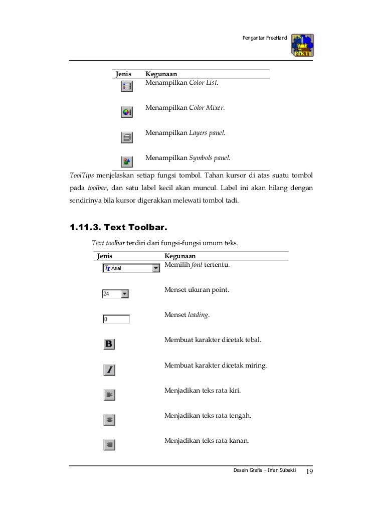 Desain grafis dengan macromedia freehand 9 Desain grafis dengan macromedia freehand 9