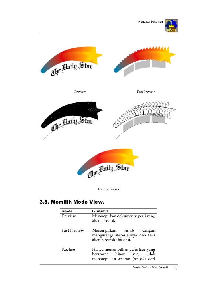  Desain grafis  dengan macromedia freehand 9