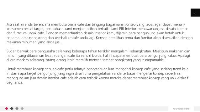 Jasa Desain Interior Cafe Terbaik 0813 5896 3216