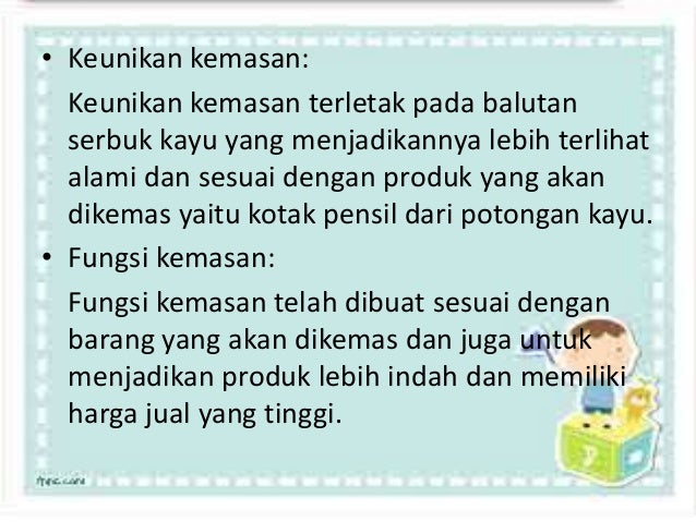 Fungsi kemasan kerajinan