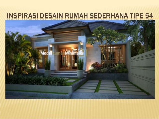 Desain rumah minimalis sederhana 1 lantai 