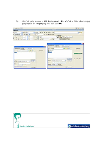 Desain Template Web Dari Photoshop Pdf