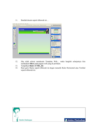 Desain template web dari photoshop PDF Desain template web dari photoshop PDF