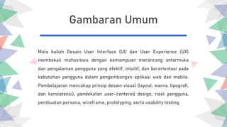 Desain User interface dan user experience | PDF