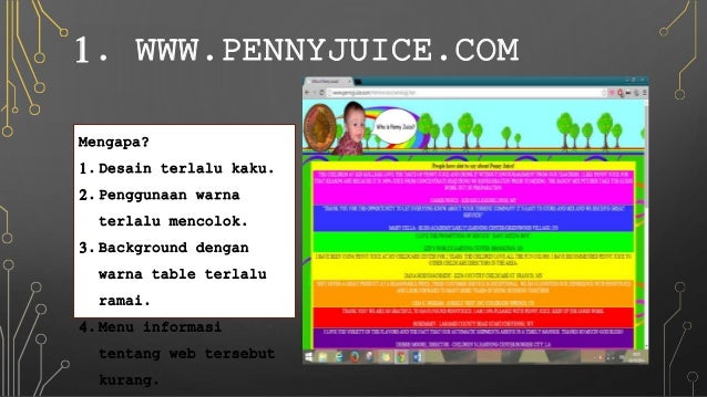Contoh Desain Web yang Baik dan Buruk Contoh Desain Web yang Baik dan Buruk