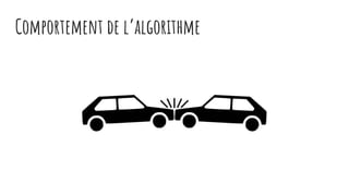 Comportement de l’algorithme
 