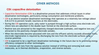 Comprehensive Overview of Desalination Technologies and Methods | PPTX