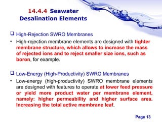 Swro Membrane Rack Advanced Water Treatment: Membrane Systems for Brackish and Seawater ...