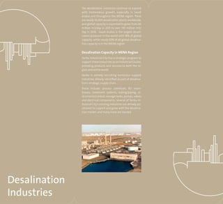 Desalination industries   yanbu industrial city