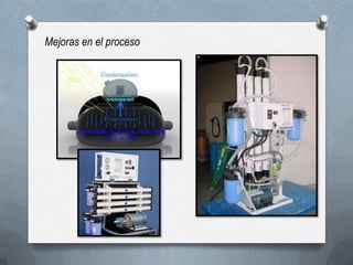 Mejoras en el proceso
 