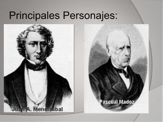 Principales Personajes:

 