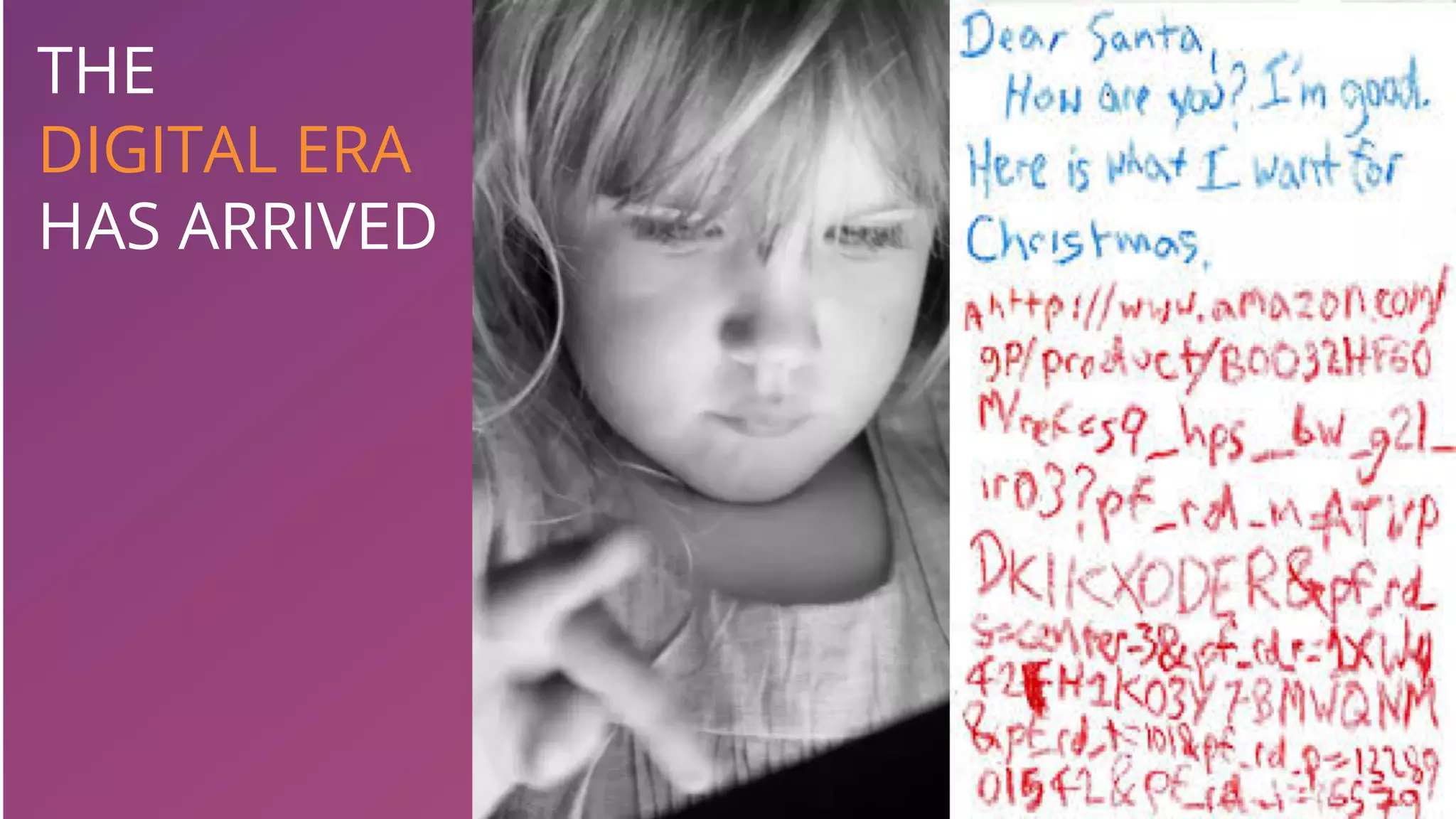 6
THE
DIGITAL ERA
HAS ARRIVED
 