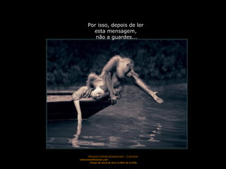 PRODUCCIONES RAKIMCHILE – CANADA rakimchile@hotmail.com  Sirope de Savia de Arce la Miel de la Vida Por isso, depois de ler  esta mensagem,  não a guardes... 