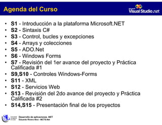 Sesion 00 - Presentacion Y Consideraciones (2007-2)