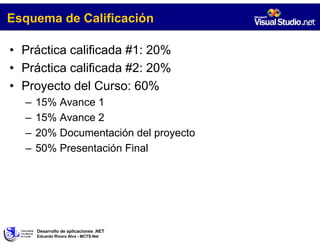 Sesion 00 - Presentacion Y Consideraciones (2007-2)