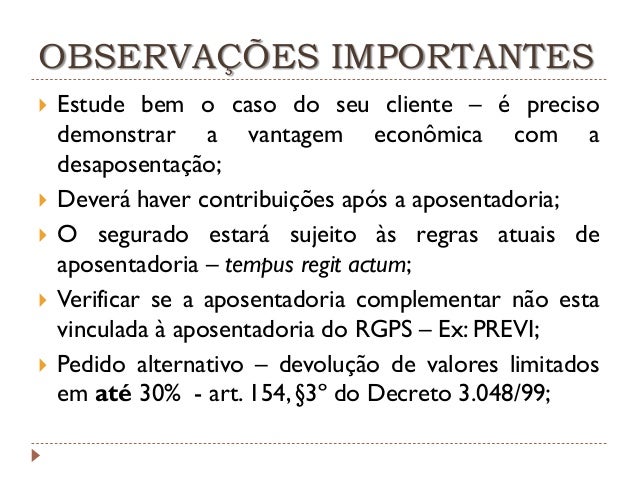 Desaposentação