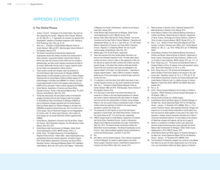 116 Uprooted >> Appendices
1| The Global Picture
1	 Jiménez, Tomás R., ‘Immigrants in the United States: How well are
they integrating into society?’, Migration Policy Institute, Washing-
ton, DC, May 2011, p. 7; Organisation for Economic Co-operation and
Development, Indicators of Immigrant Integration 2015: Settling in,
OECD Publishing, Paris, 2015, pp. 23–24.
2 	 Abel, Guy J., ‘Estimates of Global Bilateral Migration Flows by
Gender between 1960 and 2015’, Working paper, Vienna Institute of
Demography, February 2016.
3 	 The nature of accounting for international migration and
displacement means that children are likely to be undercounted in
these estimates. Long periods between national data collection
efforts may mean that recently arrived children are not included in
published data, and other recent migration movements are likely to
be missed. Additionally, families with an irregular migration status
are less likely to be represented in official statistics.
4 	 These numbers include both refugees under the protection of
the United Nations High Commissioner for Refugees (UNHCR)
(approximately 16 million people) as well as the 5.2 million refugees
registered with the United Nations Relief and Works Agency for Pal-
estine Refugees in the Near East (UNRWA). For children, the totals
include approximately 8 million child refugees under protection of
UNHCR and an estimated 2 million children registered with UNRWA.
5 	 United Nations, Department of Economic and Social Affairs,
Population Division, Trends in International Migrant Stock: The 2015
Revision, United Nations, New York, 2015.
6 	 During that same period, the total global number of international
refugees (including child and adult refugees under the mandate
of United Nations High Commissioner for Refugees (UNHCR) as
well as Palestinian refugees registered with the United Nations
Relief and Works Agency for Palestine Refugees in the Near East
(UNRWA)) increased by almost 40 per cent, from 15.5 million to 21.3
million people. Data on Palestinian refugees are not disaggregated
for children under 18. Unless noted otherwise, total numbers for
child refugees do not include Palestinian children registered with
UNRWA.
7 	 United Nations, Department of Economic and Social Affairs, Popula-
tion Division, World Population Prospects: The 2015 Revision, United
Nations, New York, 2015.
8 	 United Nations High Commissioner for Refugees, Global Trends:
Forced displacement in 2015, UNHCR, Geneva, 2016, p. 3.
9 	 Zlotnik, Hania, ‘The Global Dimensions of Female Migration’,
Migration Policy Institute, 1 March 2003, <www.migrationpolicy.org/
article/global-dimensions-female-migration>, accessed 8 August
2016; United Nations Department of Economic and Social Affairs,
Population Division, International Migration Report 2015: Highlights,
United Nations, New York, 2015; and Le Goff, Maelan, ‘Feminization
of Migration and Trends in Remittances’, Institute for the Study of
Labor (IZA), January 2016.
10 	 United Nations High Commissioner for Refugees, Global Trends:
Forced displacement in 2015, UNHCR, Geneva, 2016.
11 	 Bernard, Aude, Martin Bell and Elin Charles-Edwards, ‘Life-Course
Transitions and the Age Profile of Internal Migration’, Population and
Development Review, vol. 40, no. 2, June 2014, pp. 213–239; United
Nations, Department of Economic and Social Affairs, Population
Division, ‘Migration in a Globalizing World: The role of youth’,
Technical paper, United Nations, New York, 2011.
12 	 Median ages of 43, 42 and 44 years, respectively.
13 	 These data represent the most reliable global information, but
they are only estimated snapshots in time. The data reflect where
children are when a census is taken or their paperwork is filed, but
the data do not capture the other countries that children may have
passed through, or the places they intend to settle permanently.
Some of the most commonly used routes are highlighted in the
regional chapter of this report, but data limitations – especially for
irregular migration paths – make it difficult to provide a complete
global picture of how many people are moving through a particular
country over time.
14 	 It is important to note that these totals reflect many years of accu-
mulated migration activity, not only recent movements and trends.
15 	 Abel, Guy J., ‘Estimates of Global Bilateral Migration Flows by
Gender between 1960 and 2015’, Working paper, Vienna Institute of
Demography, February 2016.
16 	 As is discussed in more detail in the section that follows, the
proportion of children in the total migrant populations of Lebanon
and Jordan is heavily influenced by the high numbers of refugees
they host and the over-representation of children among refugees.
Mexico is the only country hosting a considerable number of migrant
children where the proportion of children in the overall migrant
population is greater than 50 per cent.
17 	 The proportions of child migrants as part of the total migrant
population in Saudi Arabia, the United Arab Emirates, Canada and
the United States are 20, 13, 8 and 8 per cent, respectively.
18 	 UNICEF analysis based on United Nations, Department of Economic
and Social Affairs, Population Division, Trends in International
Migrant Stock: Migrants by destination and origin, United Nations,
New York, 2015. The national income classification follows the
World Bank income classification. The detailed classification can be
found at: <http://data.worldbank.org/about/country-classifications/
country-and-lending-groups>, accessed 13 July 2016.
19 	 Ibid.
20	 Bell, Martin, and Elin Charles-Edwards, ‘Cross-national Comparisons
of Internal Migration: An update on global patterns and trends’,
Technical paper, Population Division, United Nations Department of
Economic and Social Affairs, New York, January 2013.
21 	 National Bureau of Statistics China, Statistical Yearbook 2014,
National Bureau of Statistics China, Beijing, 2015.
22 	 United Nations Children’s Fund, National Working Committee on
Children and Women, National Bureau of Statistics, Department
of Social, Science, Technology and Cultural Statistics, Children in
China: An atlas of social indicators, UNICEF, Beijing, 2014, p. 22.
23 	 Mou J., et al., ‘Health of China’s Rural-Urban Migrants and Their
Families: A review of literature from 2000 to 2012’, British Medical
Bulletin, vol. 106, no. 1, pp. 19-43, 19 May 2013, doi: 10.1093/bmb/
ldt016.
24 	 United Nations Children’s Fund, National Working Committee on
Children and Women, National Bureau of Statistics, Department of
Social, Science, Technology and Cultural Statistics, Children in Chi-
na: An atlas of social indicators, UNICEF, Beijing, 2014, pp. 112–113.
25 	 Duan, Cheng-rong, et al., ‘The Survival and Development Status of
Floating Children in China: An analysis of the sixth population census
data’, South China Population, vol. 28, no. 4, 2013.
26 	 Duan, Cheng-rong, et al, ‘The Survival and Development of Left-
behind Children in Rural China: Based on the analysis of the sixth
census data’, Population Journal, vol. 35, no. 3, 2013, pp. 37–49.
27 	 United Nations Educational, Scientific and Cultural Organization and
United Nations Children’s Fund, For a Better Inclusion of Internal
Migrants in India Policy Briefs, UNESCO and UNICEF, New Delhi,
October 2012.
28 	 Ibid., p. 16.
29 	 Smita, ‘Distress Seasonal Migration and Its Impact on Children’s
Education’, CREATE Pathways to Access Research Monograph, no.
28, Brighton, 2008, p. 5.
30 	 Among countries hosting over 10,000 refugees.
31 	 United Nations Relief and Works Agency for Palestine Refugees in
the Near East, Annual Operational Report 2015 for the Reporting
Period, 1 January - 31 December 2015, UNRWA, 2016, p. 2. For a
variety of technical reasons, data regarding Palestinian refugees and
migrants are not usually directly comparable to overall global num-
bers and cannot be added together in many parts of this report. This
population, however, remains extremely vulnerable and in need of
continuing international attention. For more details on the situation
of Palestinian refugees and migrants, see the box on page 32.
32 	 Based on a comparison of refugees hosted to per capita gross
domestic product (purchasing power parity adjusted), per United
Nations High Commissioner for Refugees, Global Trends: Forced
displacement in 2015, UNHCR, Geneva, 2016.
33 	 United Nations Relief and Works Agency for Palestine Refugees in
the Near East, Annual Operational Report 2015 for the Reporting
Period, 1 January – 31 December 2015, UNRWA, 2016.
34 	 This distribution of Palestinian refugees over countries in the Middle
East takes into account the latest displacements due to the Syrian
crisis: see United Nations Relief and Works Agency for Palestine
APPENDIX 2 | ENDNOTES
 