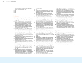 122 Uprooted >> Appendices
Report Card 12: Children in the Developed World, UNICEF Office of
Research, Florence, September 2014, p. 24.
232 	 Ibid.
233 	 Ibid.
234 	 Ibid.
6| Oceania
235 	 Newland, Kathleen, ‘Irregular Maritime Migration in the Bay of
Bengal: The challenges of protection, management, and cooperation’,
International Organization for Migration and Migration Policy Institute,
July 2015, p. 3.
236 	 Based on July 2013 child detentions, as reported in ‘Immigration
Detention and Community Statistics Summary’, released by the
Department of Immigration and Border Detection, Government of
Australia and Australian Border Force, 30 June 2016, pp. 9–10.
237 	 Government of Australia Department of Immigration and Border
Detection and Australian Border Force, ‘Immigration Detention and
Community Statistics Summary,’ 30 June 2016, p. 8.
238	 Human Rights Council, Report of the Special Rapporteur on Torture
and Other Cruel, Inhuman or Degrading Treatment or Punishment,
Addendum: Observations on Communications Transmitted to Gov-
ernments and Replies Received, UN doc A/HRC/28/68/Add.1 (2015),
para. 19. At Australian Human Rights Commission June 2015, United
Nations Human Rights Office of the High Commissioner, 28th session
of the Human Rights Council: Reports, quoted in Australian Human
Rights Commission, ‘Children in Immigration Detention: Statements by
the United Nations’, June 2015.
239 	 International Organization for Migration, Migration, Environment and
Climate Change, IOM, Geneva, 2009, p. 5.
240 	 United Nations Population Fund, Population and Development Profiles:
Pacific Island Countries, UNFPA, Fiji, 2014.
241 	 United Nations Economic and Social Commission for Asia and the
Pacific, Climate Change and Migration Issues in the Pacific, UNESCAP,
Fiji, 2014.
242 	 Warner, Koko, et al., ‘In Search of Shelter: Mapping the effects of
climate change on human migration and displacement’, Policy paper
prepared for the 2009 Climate Negotiations, Bonn, Germany, United
Nations University, CARE, and CIESIN-Columbia University and in close
collaboration with the European Commission Environmental Change
and Forced Migration Scenarios Project, the UNHCR, and the World
Bank, 2009.
243 	 United Nations Children’s Fund, (UNICEF) Children’s Vulnerability to
Climate Change and Disaster Impacts in East Asia and the Pacific,
UNICEF East Asia and Pacific Regional Office, 2011. Australian Agency
for International Development (AusAID), ‘Pacific Country Report Sea
Level and Climate: Their present state, Vanuatu’, December 2007,
accessed 24 July 2016.
244 	 Ibid.
245 	 Australian Agency for International Development, ‘Pacific Country Re-
port Sea Level and Climate: Their present state, Vanuatu’, December
2007, accessed 24 July 2016.
246 	 Burton, Donovan, Johanna Mustelin and Peter Urich for United
Nations Children’s Fund, ‘Climate Change Impacts on Children in the
Pacific: A focus on Kiribati and Vanuatu’, UNICEF, 2011, p. 2.
247 	 United Nations Office of the High Representative for the Least
Developed Countries, Landlocked Developing Countries and Small
Island Developing States (UN-OHRLLS) ‘Seychelles Leads World
Bank–UN meeting: Don’t judge SIDS just on “per capita” benchmarks,
says finance minister’, UN-OHRLLS, 2014; and Kelman, Ilan, ‘Difficult
Decisions: Migration from Small Island Developing States under
climate change’, Earth’s Future, vol. 3, no. 4, April 2015, pp. 133–142.
248 	 Rallu, Jean Louis, ‘Population, Migration and Development in Asia,
with Special Emphasis on the South Pacific: The impact of migration
on population and the MDGs’, UN Expert Group Meeting on Interna-
tional Migration and Development in Asia and the Pacific, Bangkok,
Thailand, 20–21 September 2008.
249 	 United Nations High Commissioner for Refugees, ‘South-East Asia
Irregular Maritime Movements’, UNHCR Bay of Bengal and Andaman
Sea, January– March 2015, p. 2-3.
250 	 Amnesty International, This Is Breaking People: Human rights violations
at Australia’s asylum seeker processing centre on Manus Island, Papua
New Guinea, Amnesty International Australia, December 2013, p. 28.
251 	 Government of Australia Department of Immigration and Border
Detection and Australian Border Force, ‘Immigration Detention and
Community Statistics Summary’, 30 June 2016, pp. 9–10, accessed 28
July 2016.
252 	 Ibid., pp. 11–12.
253 	 Amnesty International, This Is Breaking People: Human rights violations
at Australia’s asylum seeker processing centre on Manus Island, Papua
New Guinea, Amnesty International Australia, December 2013, p. 48.
254 	 Australia Human Rights Commission, The Forgotten Children: National
inquiry into children in immigration detention, November 2014, pp. 124
and 139.
255 	 Amnesty International, This Is Breaking People: Human rights violations
at Australia’s asylum seeker processing centre on Manus Island, Papua
New Guinea, Amnesty International Australia, December 2013, p. 68.
256 	 Government of Australia, Department of Immigration and Border
Protection, ‘Review into Recent Allegations Relating to Conditions and
Circumstances at the Regional Processing Centre in Nauru’, 2015; and
Amnesty International, ‘Nauru: Weakening human rights protections
and the rule of law’, March 2015, p. 2.
257 	 Supreme Court of Papua New Guinea, Namah v. Pato, Pacific Islands
Legal Information Institute, 24 April 2016, <www.paclii.org/pg/cases/
PGSC/2016/13.html>, accessed 7 August 2016.
258 	 Dutton, Peter, ‘Manus Regional Processing Centre,’ Press release,
17 August 2016, <www.minister.border.gov.au/peterdutton/Pages/
MANUS-REGIONAL-PROCESSING-CENTRE.aspx>, accessed 29 August
2016; and Pearson, Elaine, ‘Will Australia Really Close the Manus
Island Detention Centre?’, <https://www.hrw.org/news/2016/08/18/
will-australia-really-close-manus-island-detention-center>, accessed
29 August 2016.
259 	 Wickramasekara, Piyasiri, ‘Decent Work, Youth Employment and Mi-
gration in Asia’, International Migration Papers no. 113, International
Labour Organization, Geneva, 1 November 2012, pp. 70 and 72.
260 	 Stillman, Steven, Labour Market Outcomes for Immigrants and the
New Zealand–born, 1997–2009, New Zealand Government, Depart-
ment of Labour, Wellington, 2011, p. 20.
261 	 Curtain, Richard, et al., Pacific Possible: Labour Mobility – The ten
billion dollar prize, World Bank, July 2016.
262 	 Alati, R. et al., 2003. ‘Changes in mental health status amongst
children of migrants to Australia: A longitudinal study’, Sociology of
Health & Illness, 25(7):866-88, November 2003.
263 	 Correa-Velez, Ignacio, Sandra M. Gifford and Adrian G. Barnett,
‘Longing to Belong: Social inclusion and wellbeing among youth with
refugee backgrounds in the first three years in Melbourne, Australia’,
Social Science and Medicine, vol. 71, no. 8, October 2010, 1399–1408.
Appendix 1
264 	 United Nations High Commissioner for Human Rights, Handbook for
Registration, September 2003, p. 9.
265 	 United Nations, Department of Economic and Social Affairs, Popula-
tion Division, Trends in International Migrant Stock: The 2015 Revision,
United Nations, New York, 2015, CD-ROM Documentation, p. 8.
266 	 United Nations High Commissioner for Refugees, Global Trends:
Forced displacement in 2015, UNHCR, Geneva, 2016.
267 	 United Nations, Department of Economic and Social Affairs, Popu-
lation Division, International Migration Flows to and from Selected
Countries: The 2015 Revision, United Nations, New York, 2015.
268 	 Background document to the Statistical Commission, Forty-fifth
session, ‘Report of the International Conference on Refugee Statistics,
7–9 October 2015’, Antalya, Turkey, 2016.
 